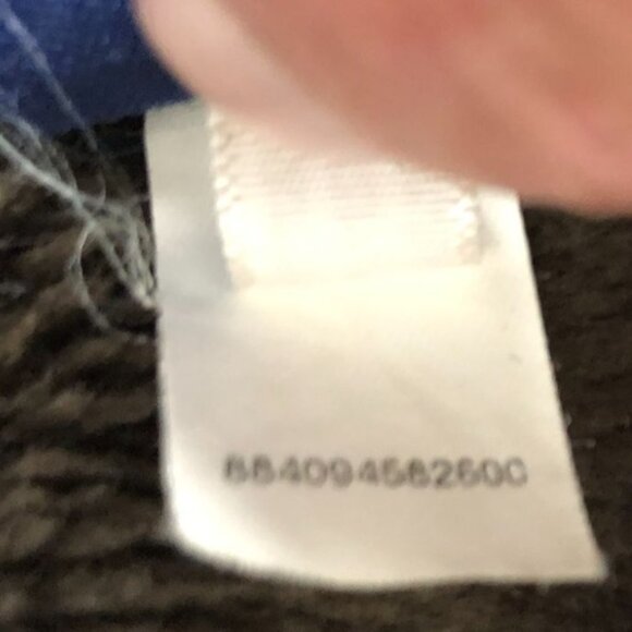 Chaps Womens Peacoat Jacket Medium Brown Faux Suede Toggle Coat Hooded Retro - Picture 8 of 10